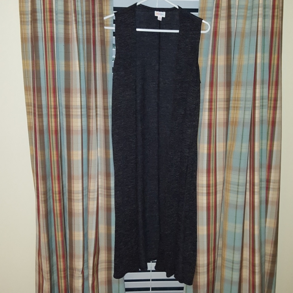 NWT Lularoe joy small heathered black/charcoal gra